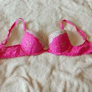 Victoria's Secret Pink Jeweled Bra